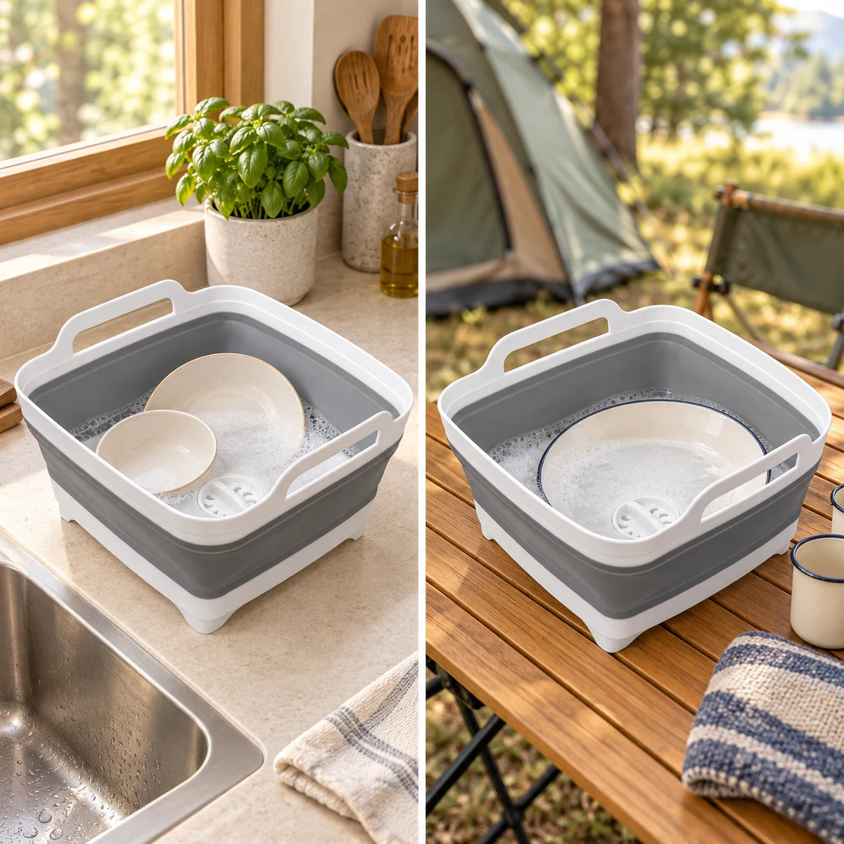 Collapsible Wash Basin