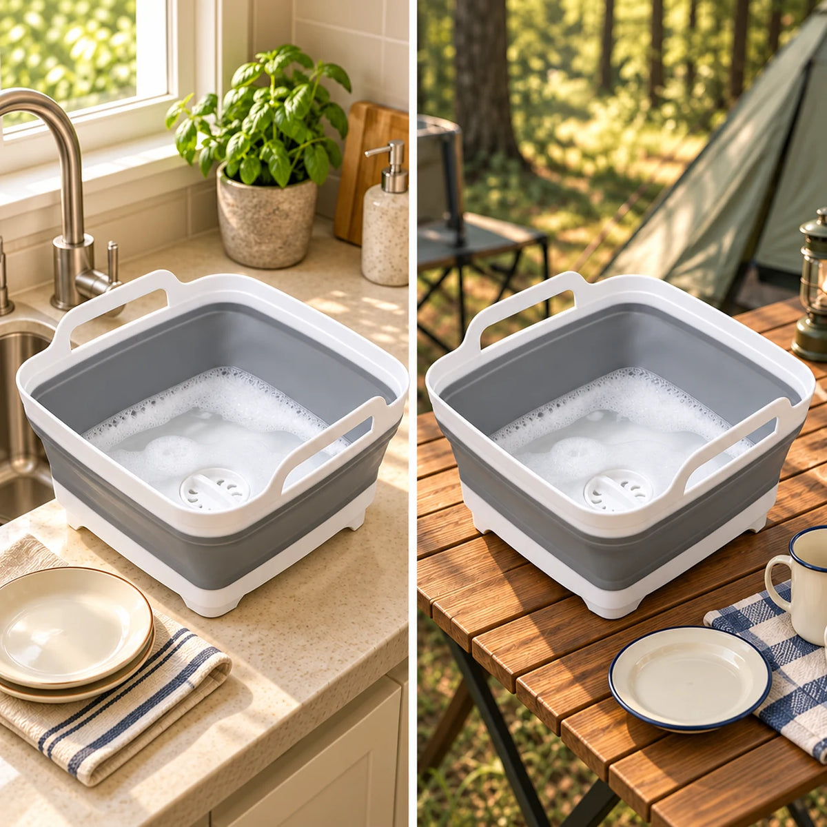Collapsible Wash Basin
