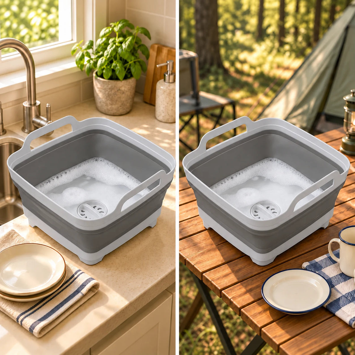 Collapsible Wash Basin