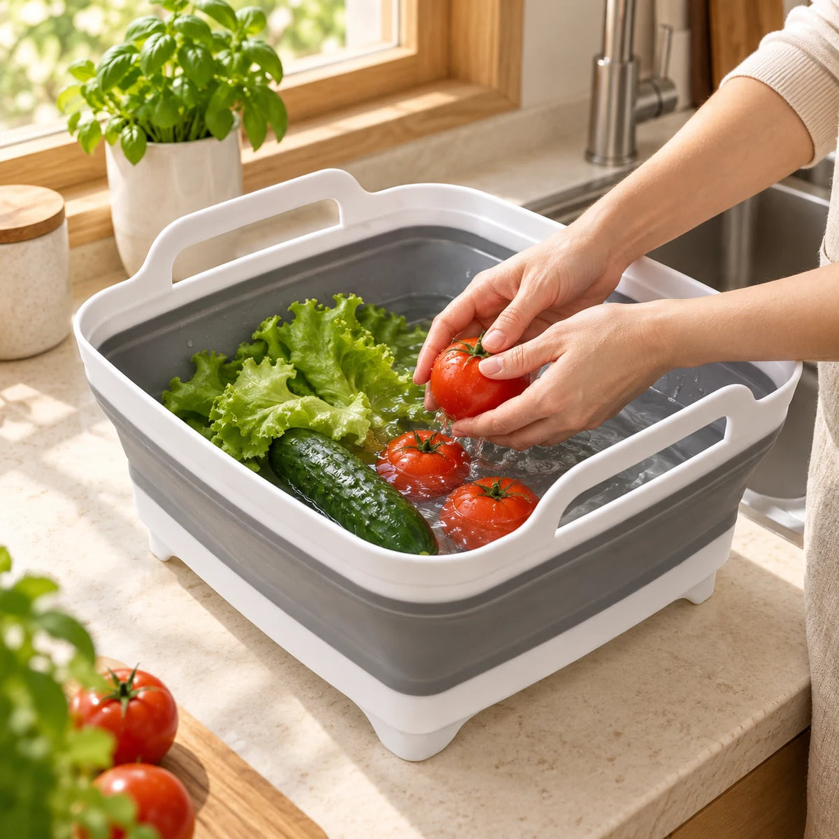 Collapsible Wash Basin