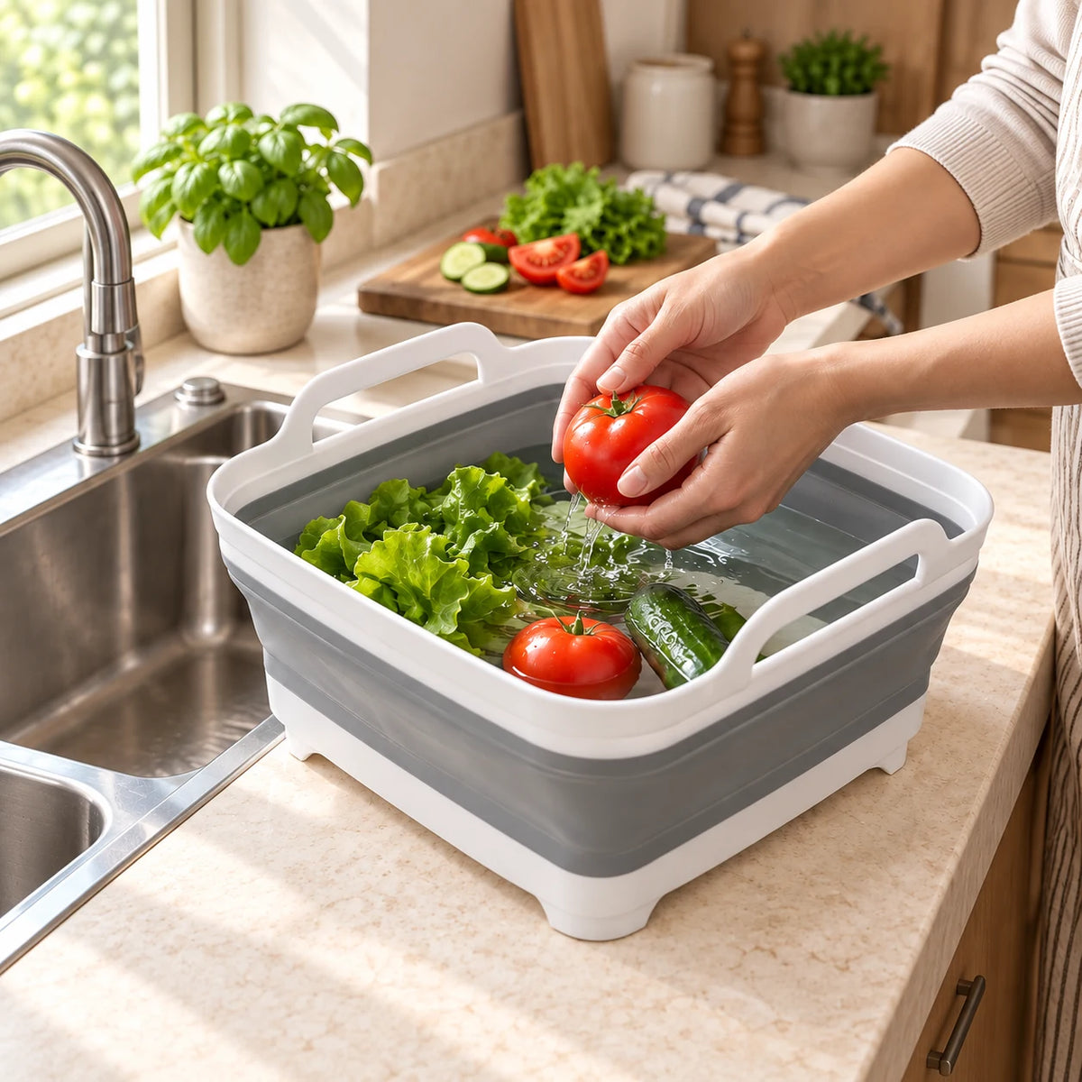 Collapsible Wash Basin