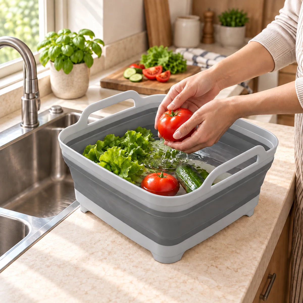 Collapsible Wash Basin