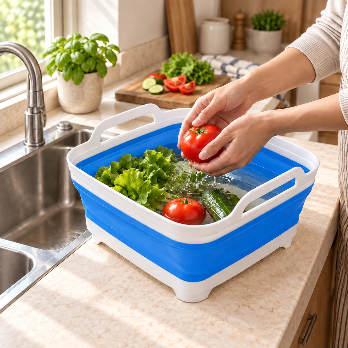 Collapsible Wash Basin
