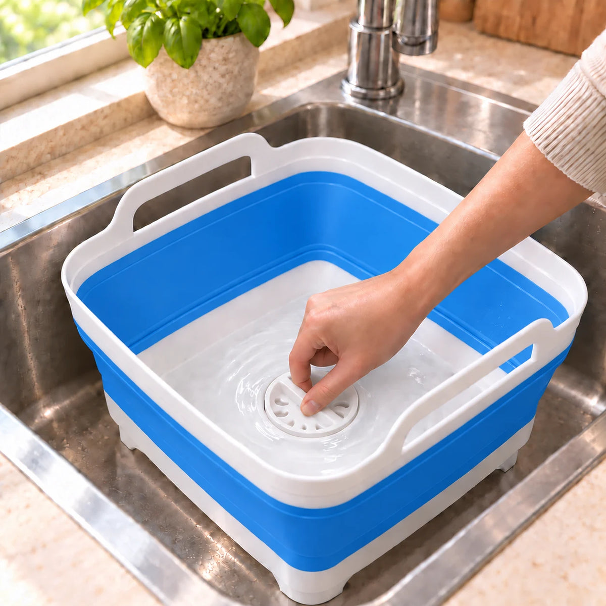 Collapsible Wash Basin